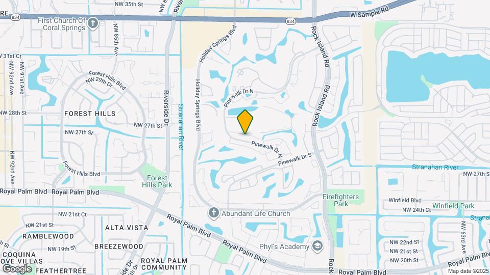 7711 NW 29th St Map and Location Details