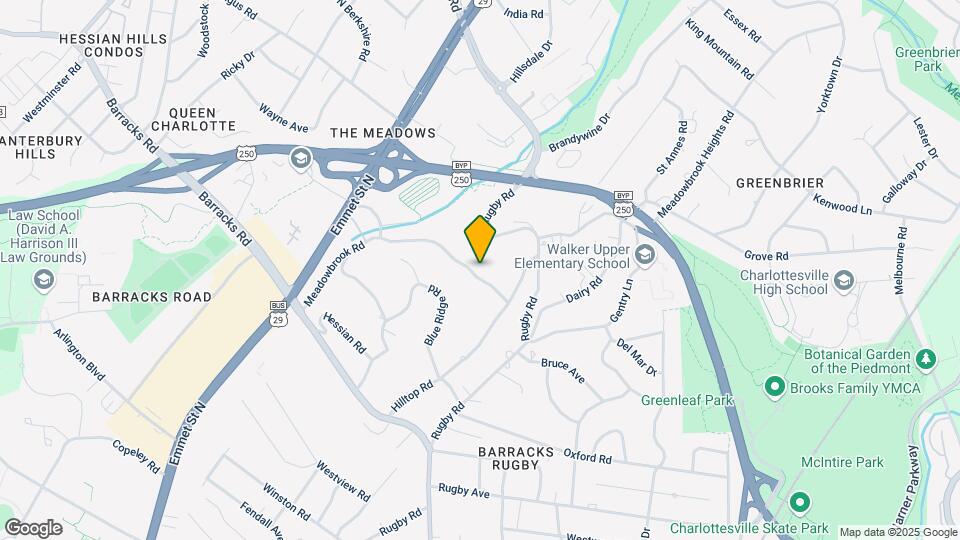 1923 Meadowbrook Rd, Unit B Map and Location Details