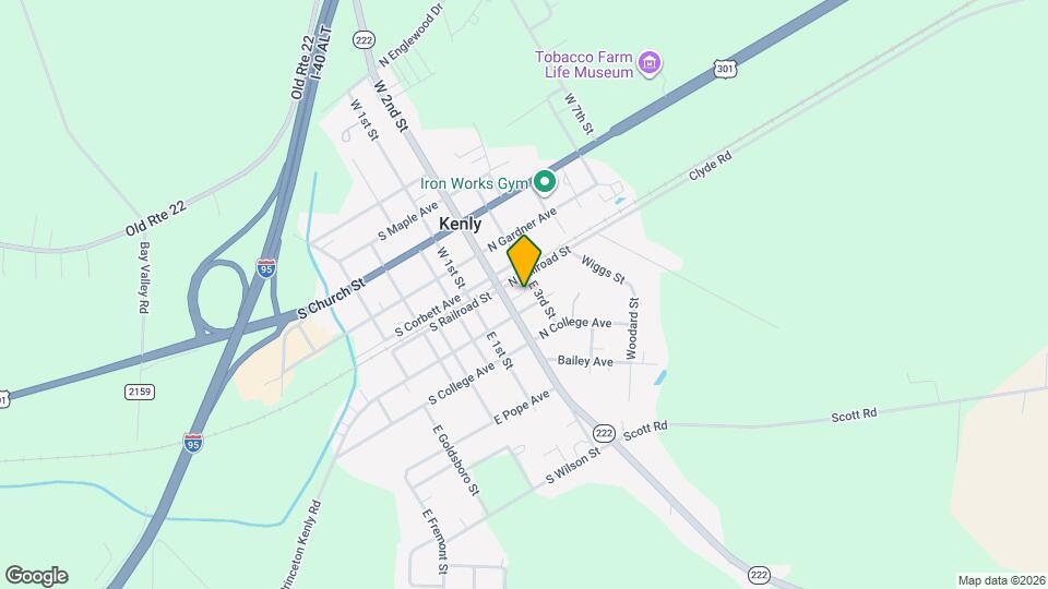 103 E 3rd St Map and Location Details