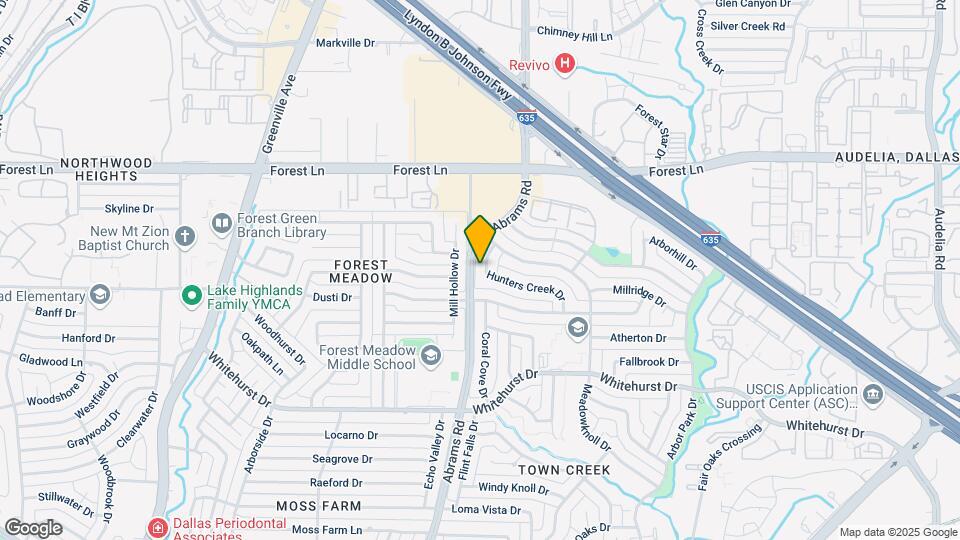 9334 Hunters Creek Dr Mapa y Detalles de la Ubicación