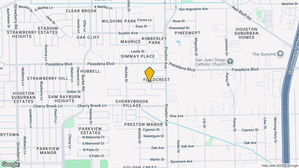 2214 Purdue St Mapa y Detalles de la Ubicación