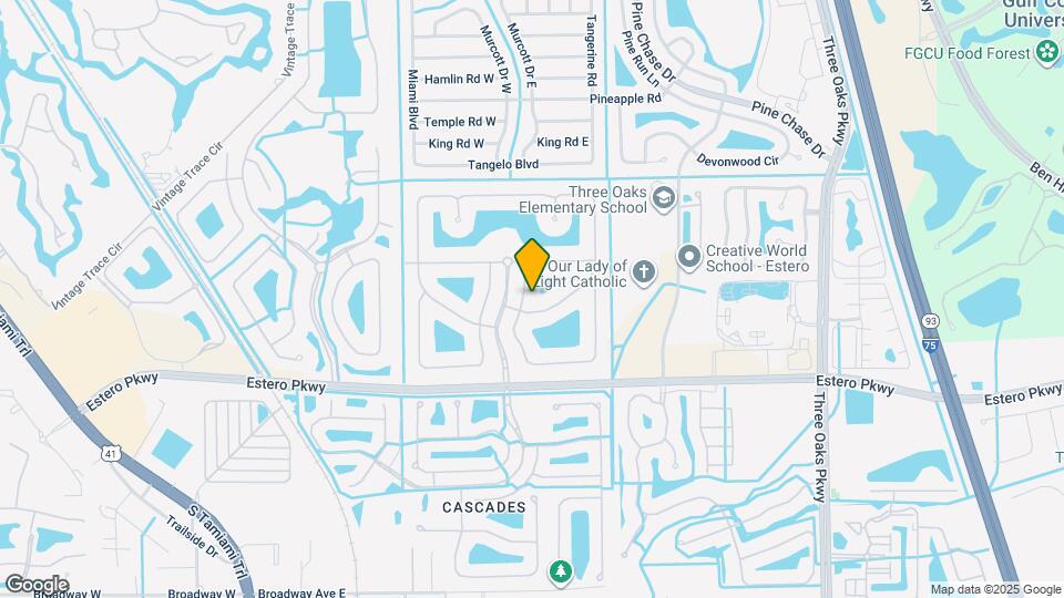 19617 Tesoro Way Map and Location Details