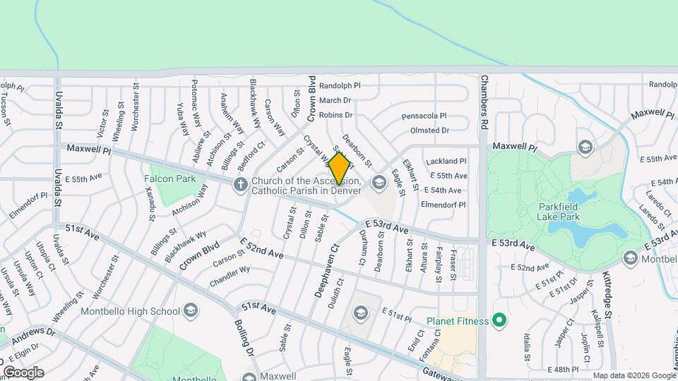 14435 Olmsted Dr Map and Location Details