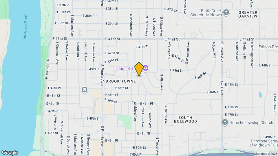 4330 S St Louis Ave Map and Location Details