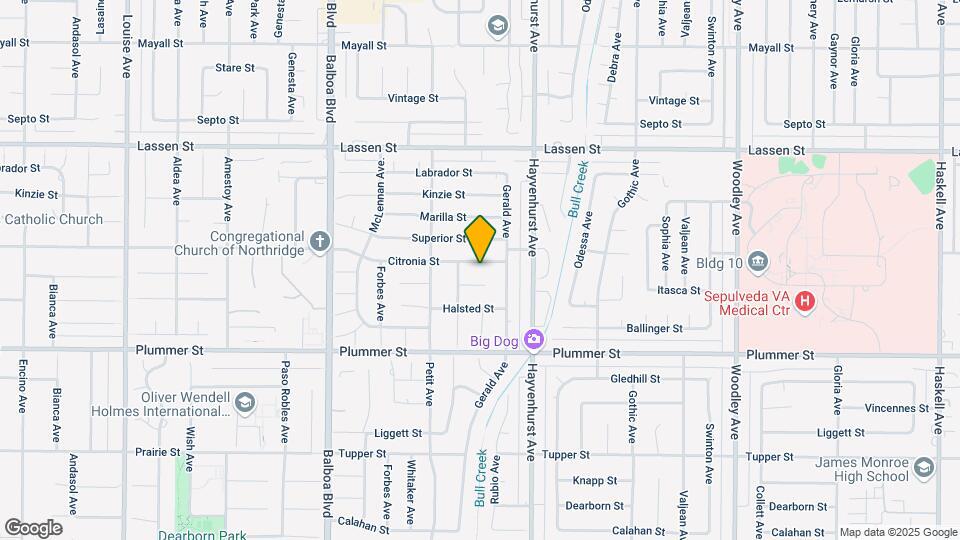 16700 Citronia St Map and Location Details