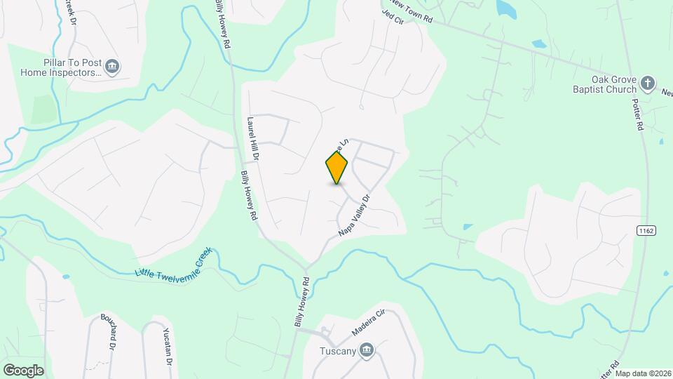 2311 Abundance Ln Map and Location Details