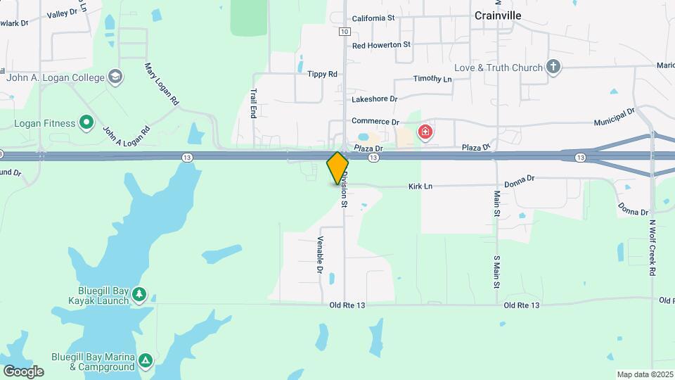 1501 S Division St Map and Location Details