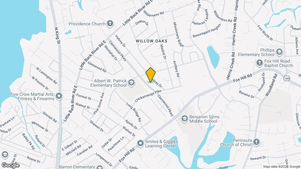 213 Clemwood Pkwy Map and Location Details