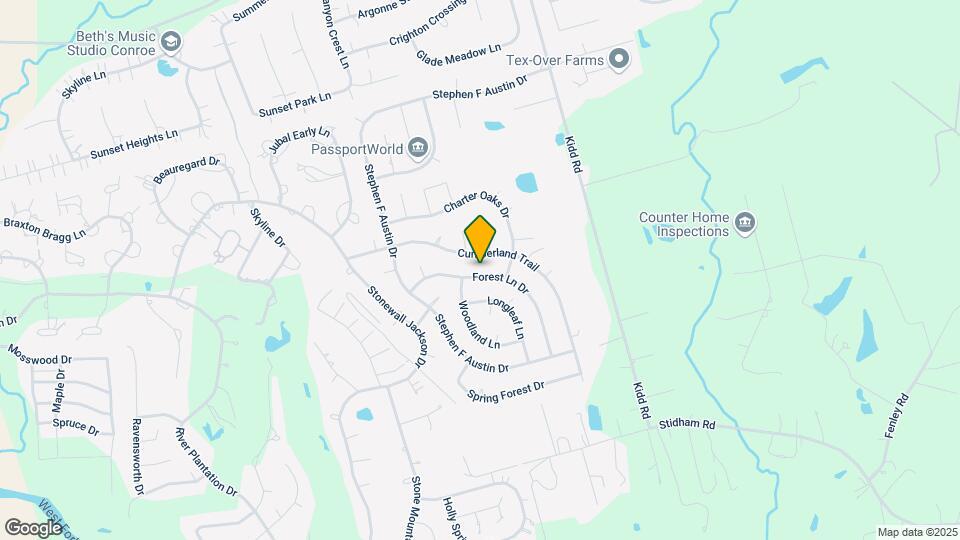 729 Forest Ln Dr Map and Location Details