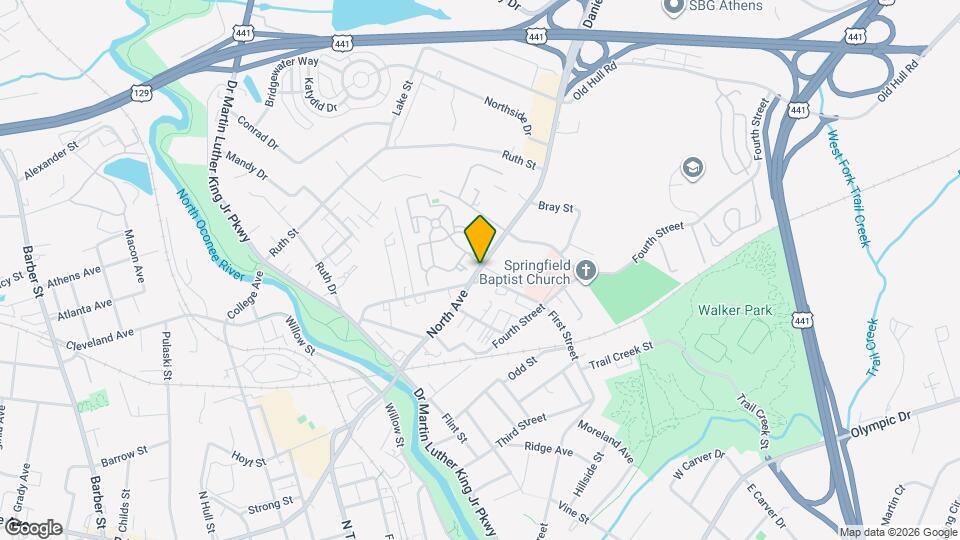 Lodge of Athens Mapa y Detalles de la Ubicación