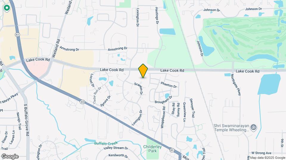 735 Plum Tree Ct Map and Location Details
