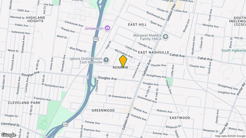 958 Strouse Ave Mapa y Detalles de la Ubicación