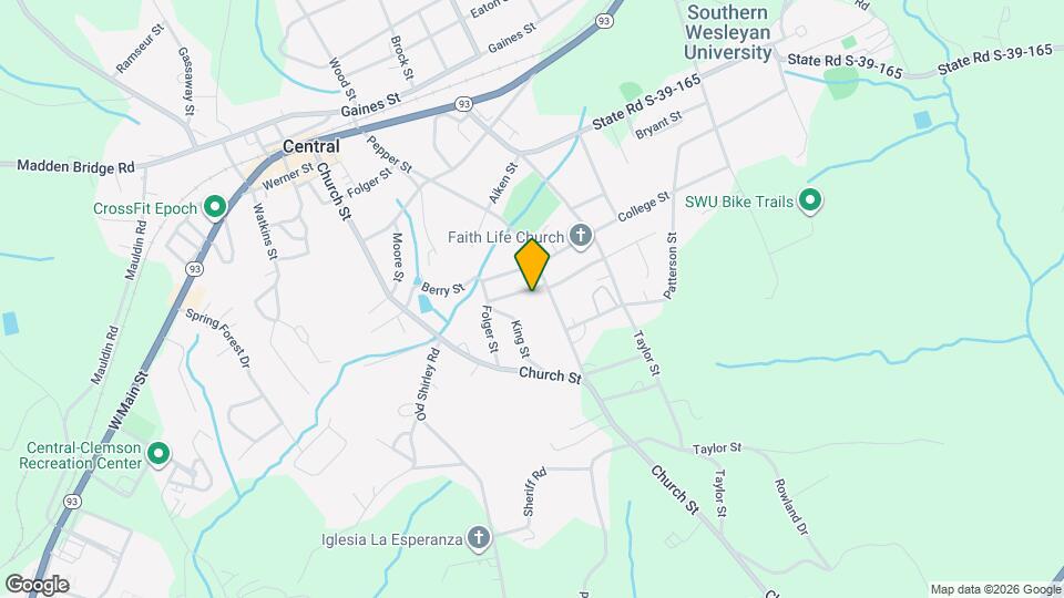 124 Hedge St Map and Location Details