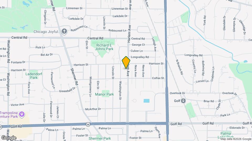 324 Harlem Ave Map and Location Details