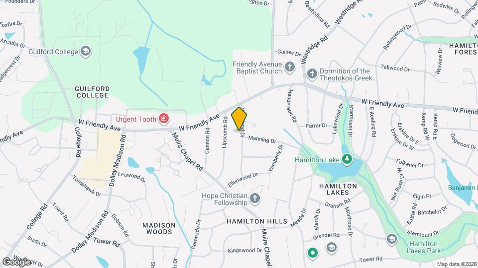 721 Westland Dr Map and Location Details