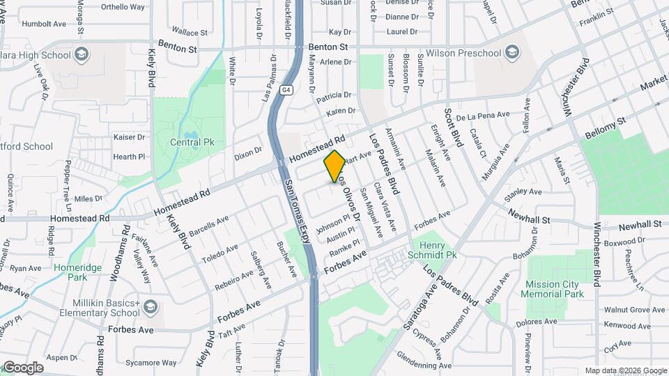 735 Garner Ct Map and Location Details