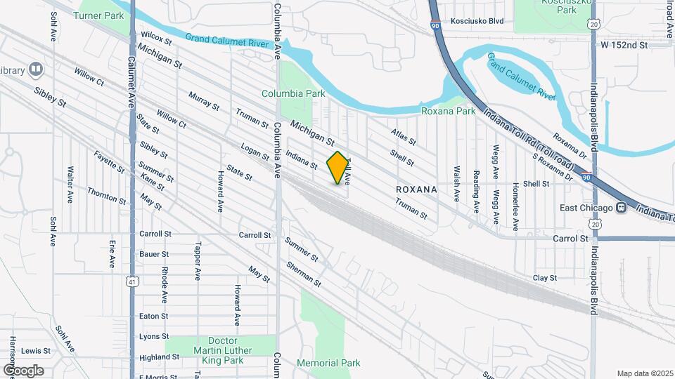 1333 Logan St Map and Location Details