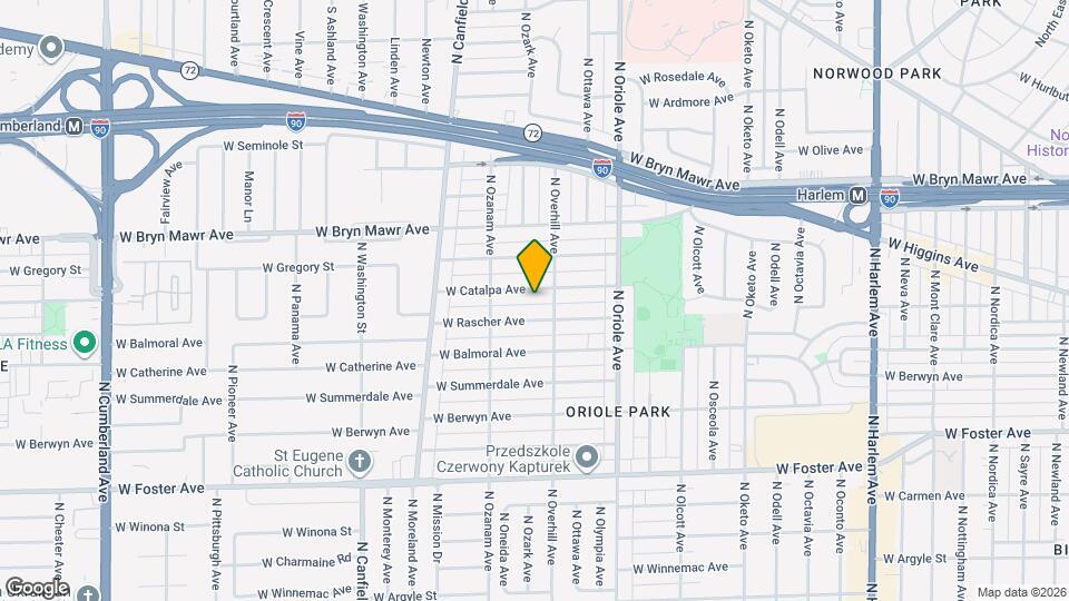 7719 W Catalpa Ave, Unit 2 Map and Location Details