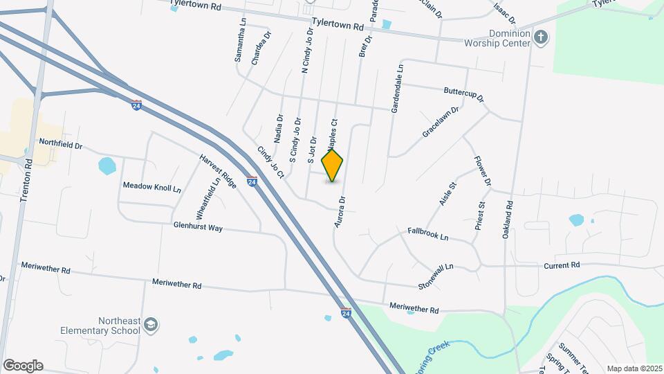 3645 S Naples Ct Map and Location Details