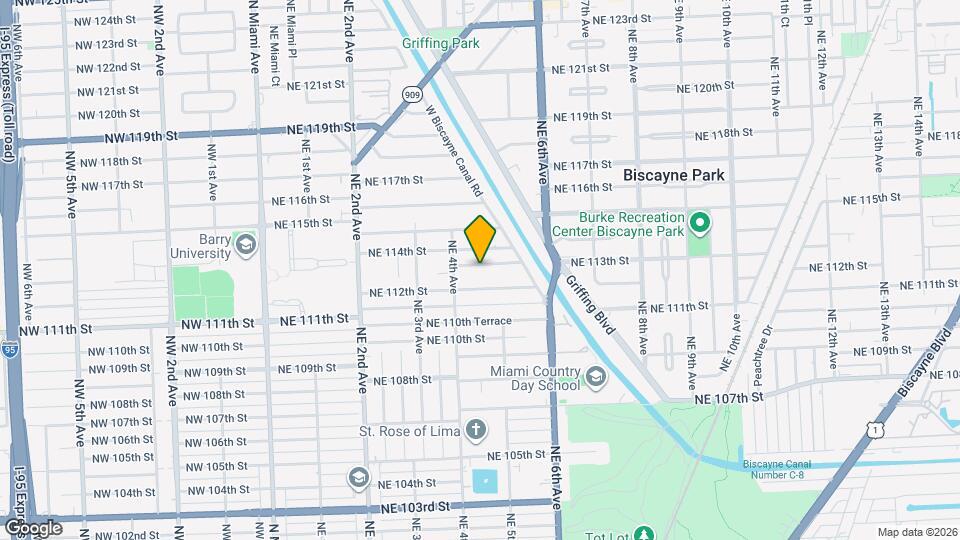 470 NE 113th St Map and Location Details