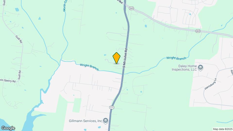 1876 S Mt Juliet Rd Mapa y Detalles de la Ubicación