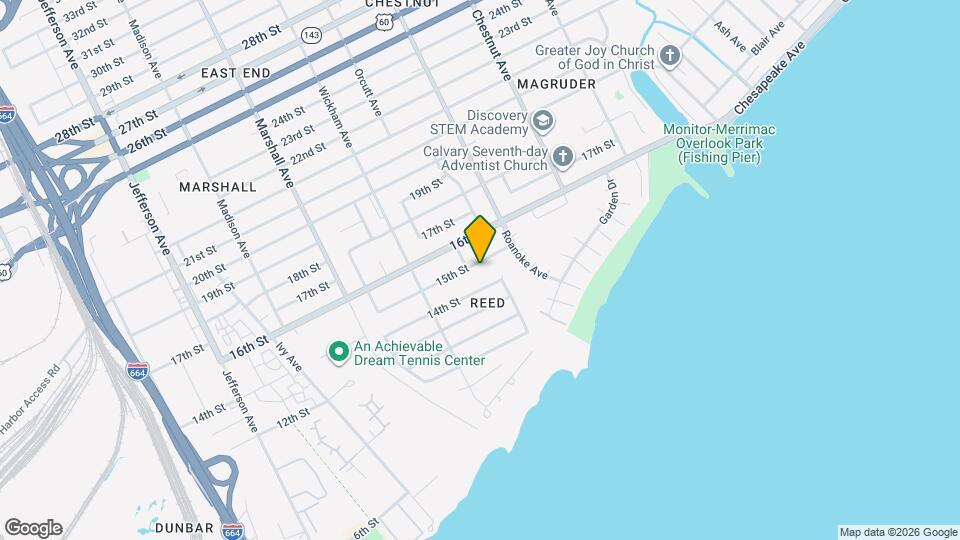 956 15th St Map and Location Details