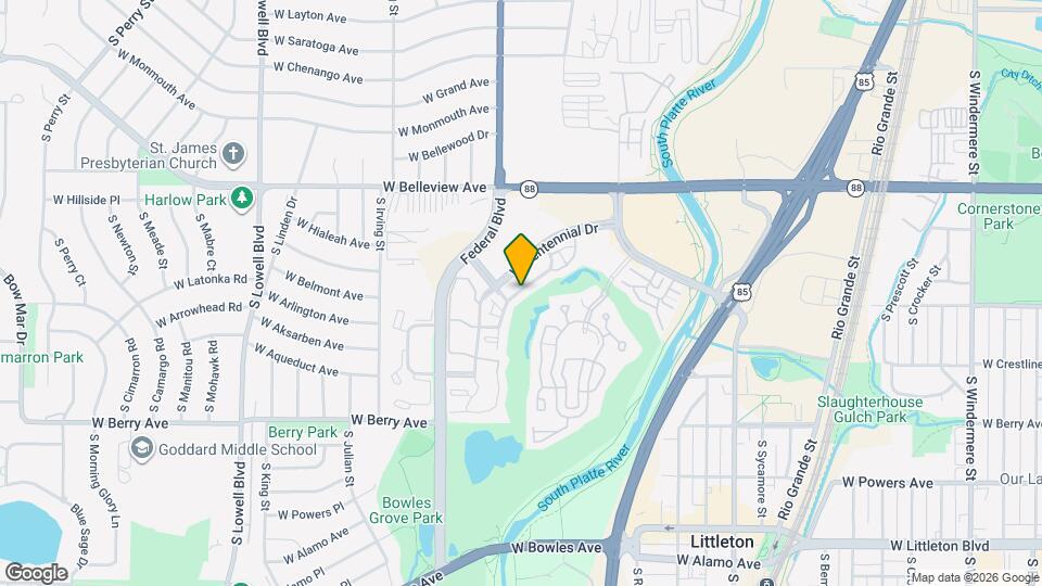 2848 W Centennial Dr Map and Location Details