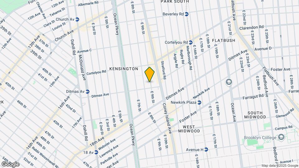 478 E 9th St Map and Location Details
