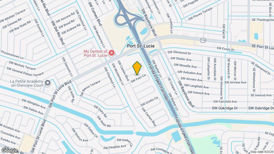 2317 SW Fern Cir Map and Location Details