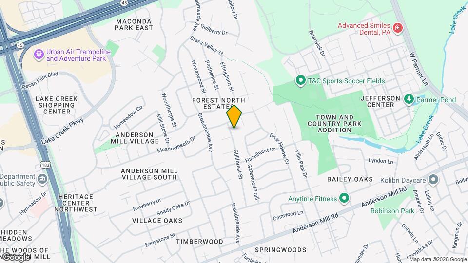 13203 Stillforest St Map and Location Details