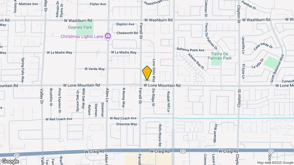 3219 Lost Mesa Ct Map and Location Details