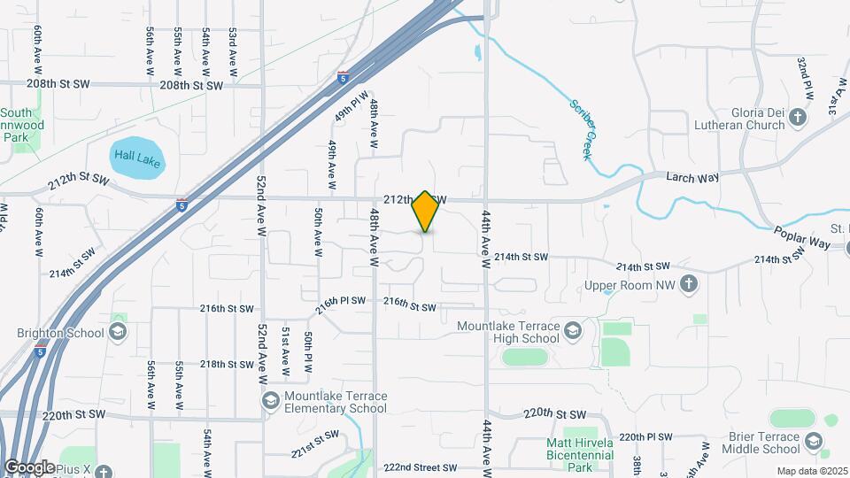 21305 48th Ave W Map and Location Details