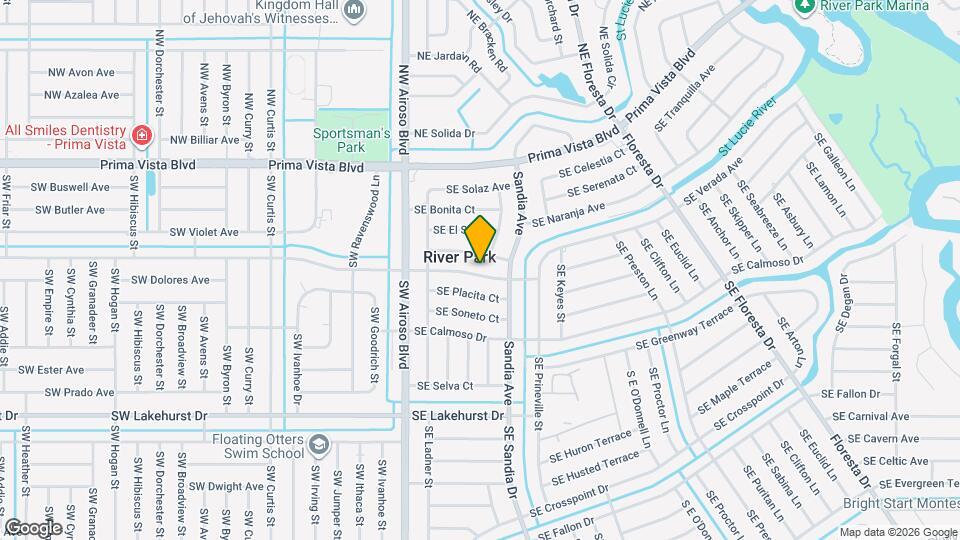 131 SE Lucero Dr Map and Location Details