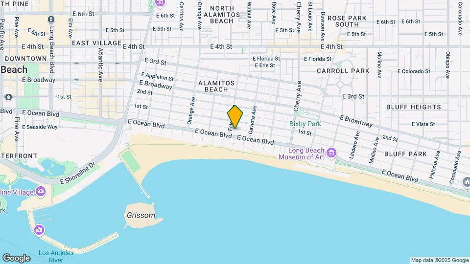 1509 E Ocean Blvd Mapa y Detalles de la Ubicación