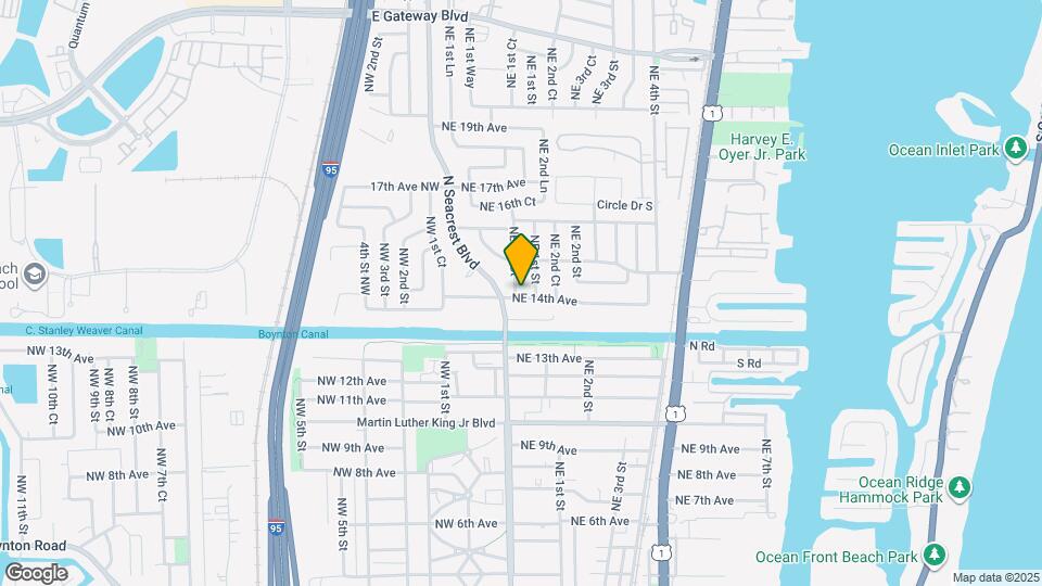 201 NE 14th Ave Map and Location Details