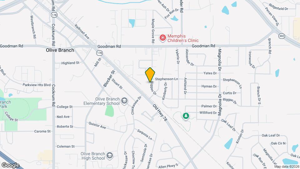 9763 Riggan Dr Map and Location Details