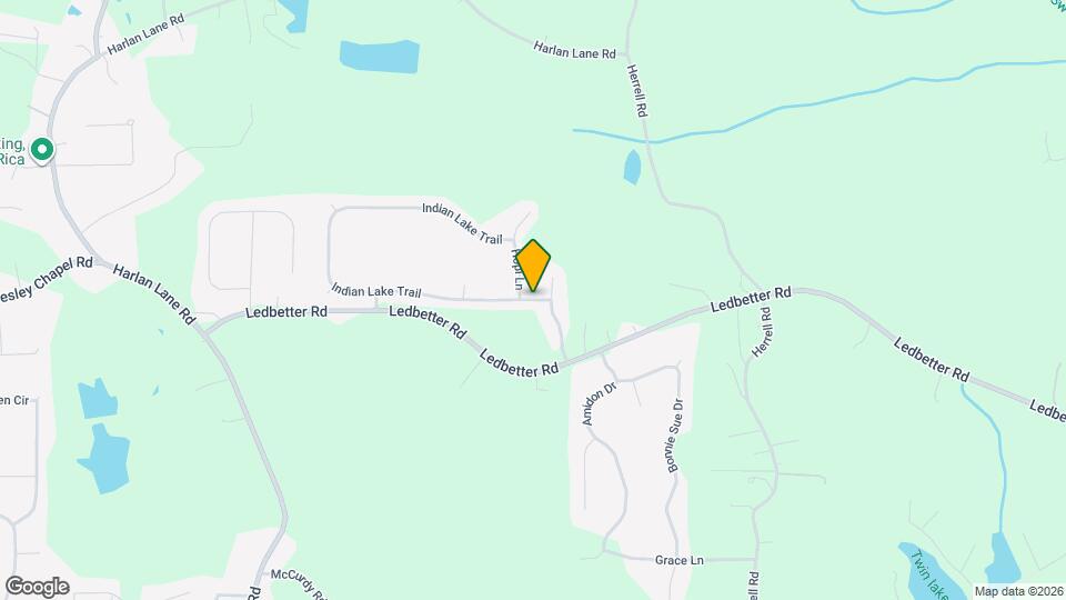 343 Indian Lake Trail Map and Location Details