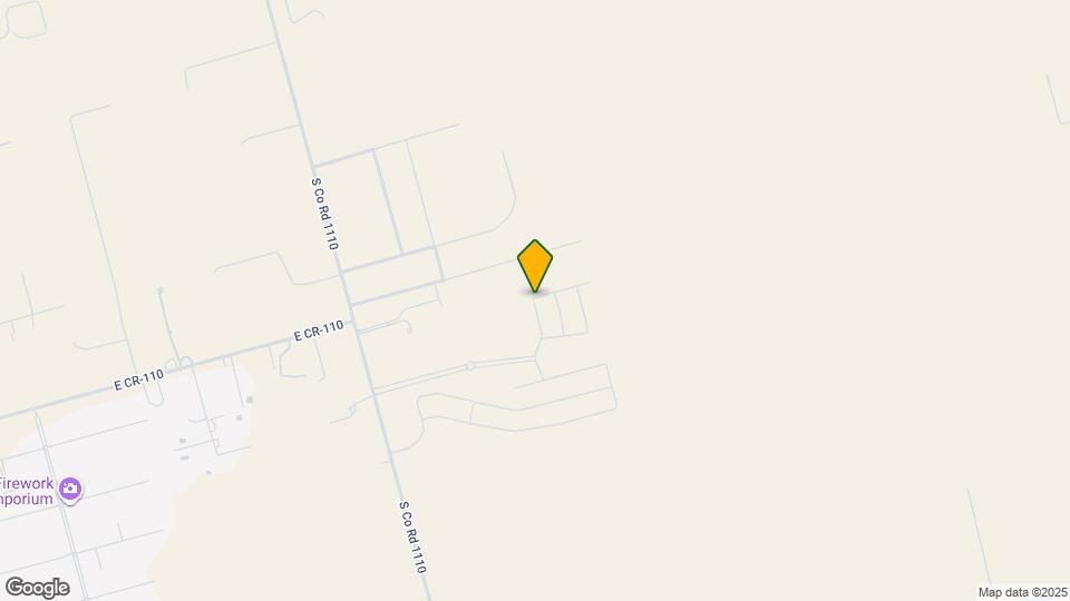 2521 S Co Rd 1105 Map and Location Details