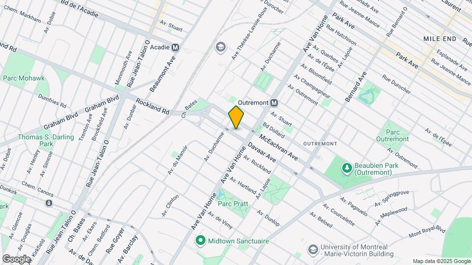 865 Av. Davaar Map and Location Details