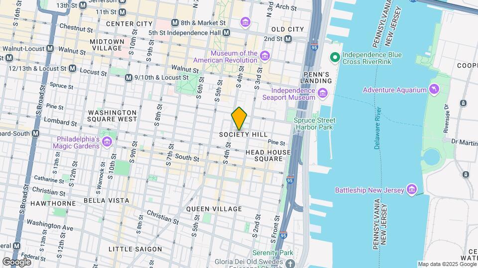 323 Pine St-Unit -1 Map and Location Details