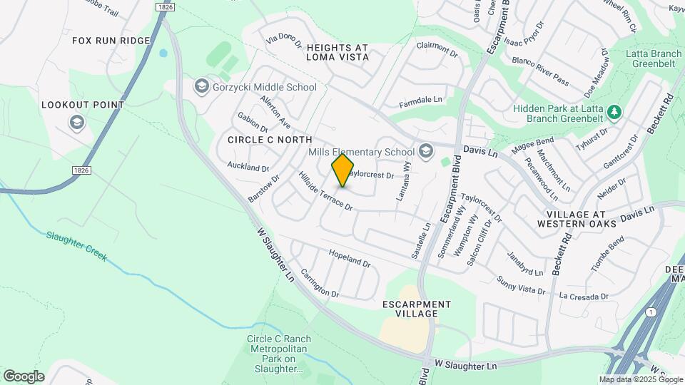 9237 La Siesta Bend Map and Location Details