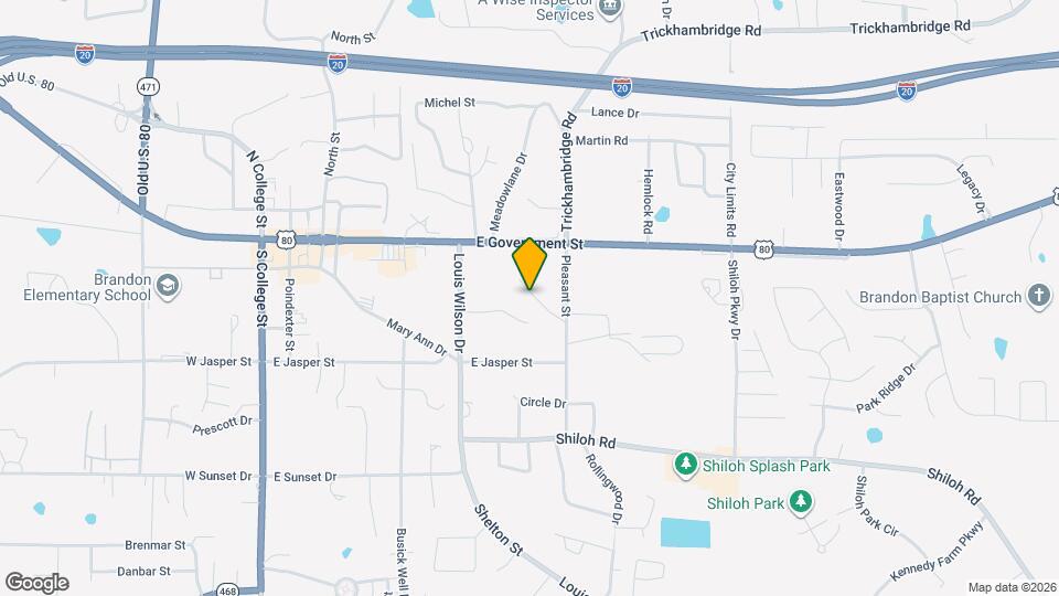 218 Harrell St Map and Location Details