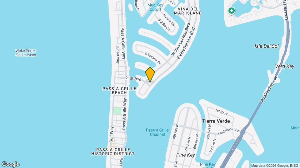 2100 E Vina Del Mar Blvd Map and Location Details