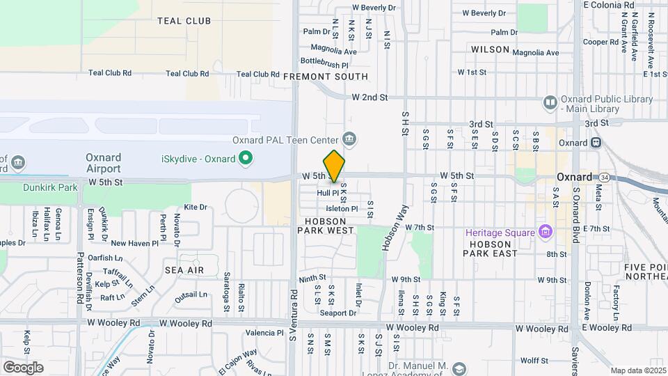 530 S L St Mapa y Detalles de la Ubicación