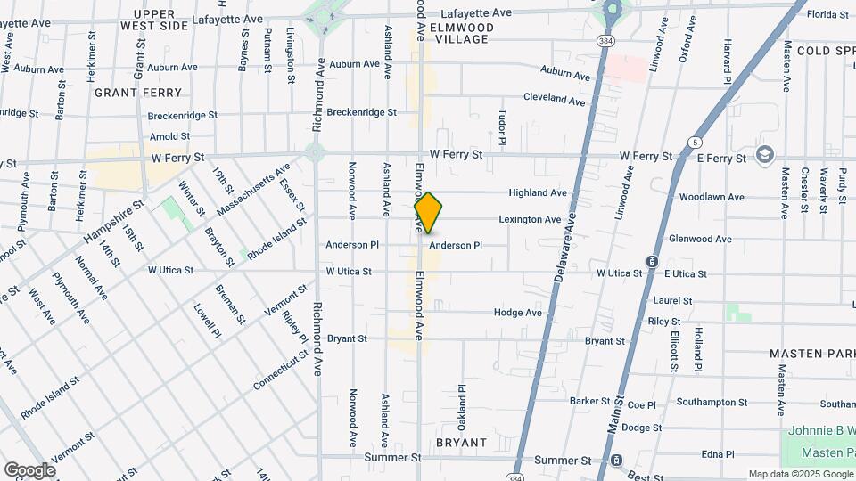 565 Elmwood Ave Map and Location Details