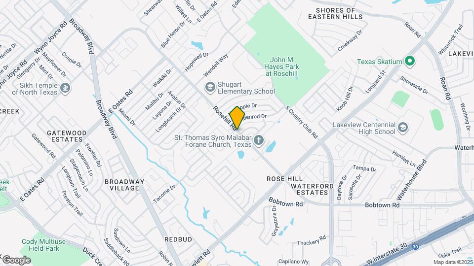 922 Meadow Flower Ln Map and Location Details