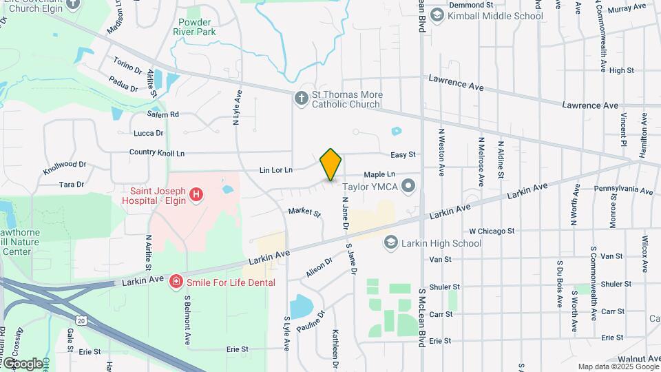 1635 Maple Ln Map and Location Details