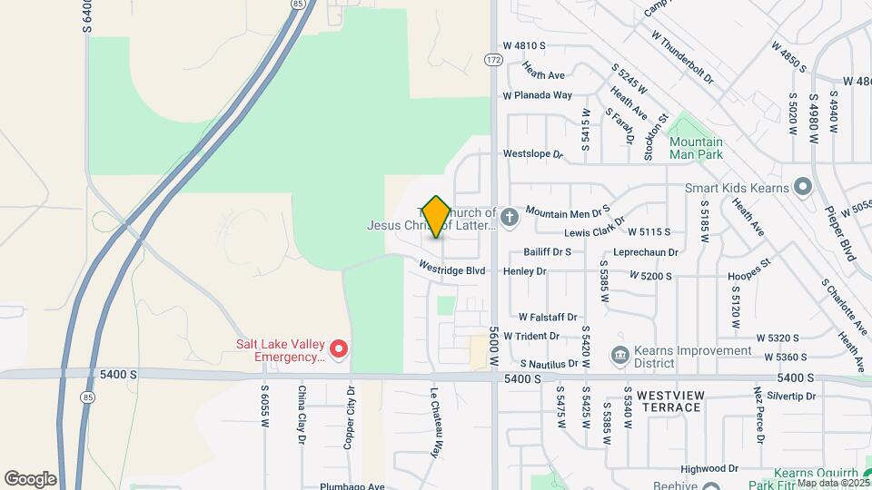 5136 S Silver Valley Dr Map and Location Details