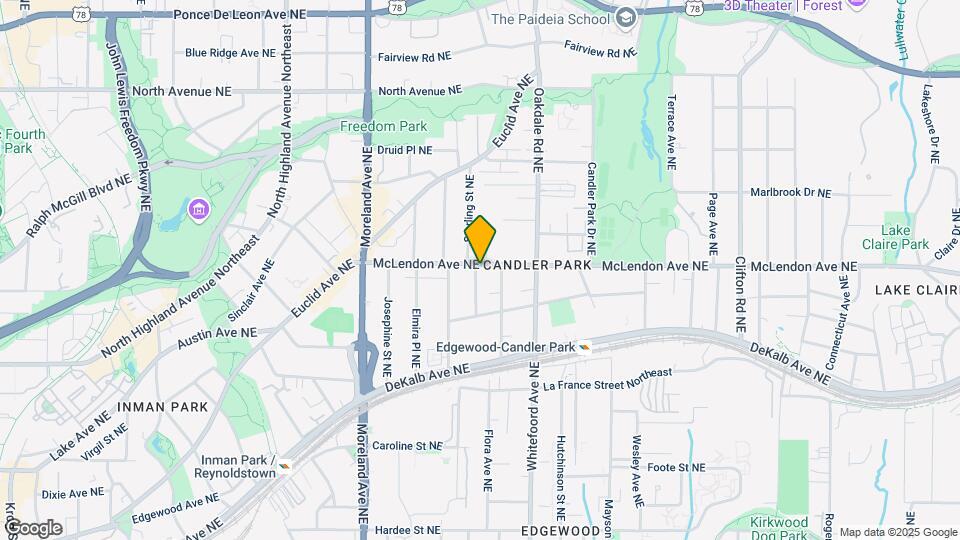 1325 McLendon Ave NE Map and Location Details