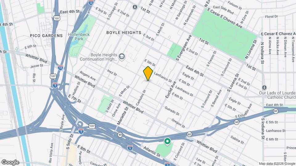 607 Camulos St Mapa y Detalles de la Ubicación